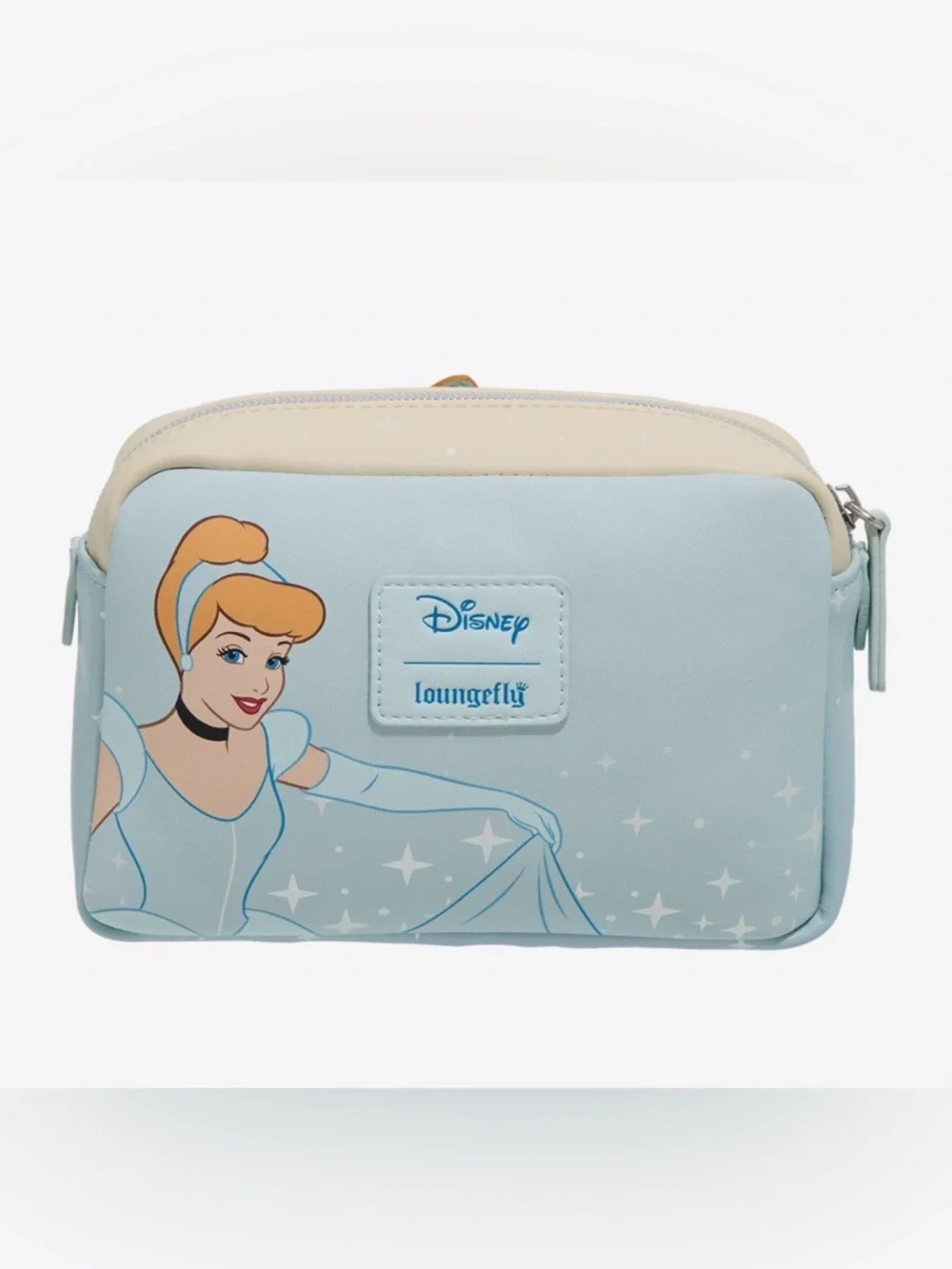 Loungefly Disney Cinderella Jaq & Gus Pumpkin Cosmetic Bag